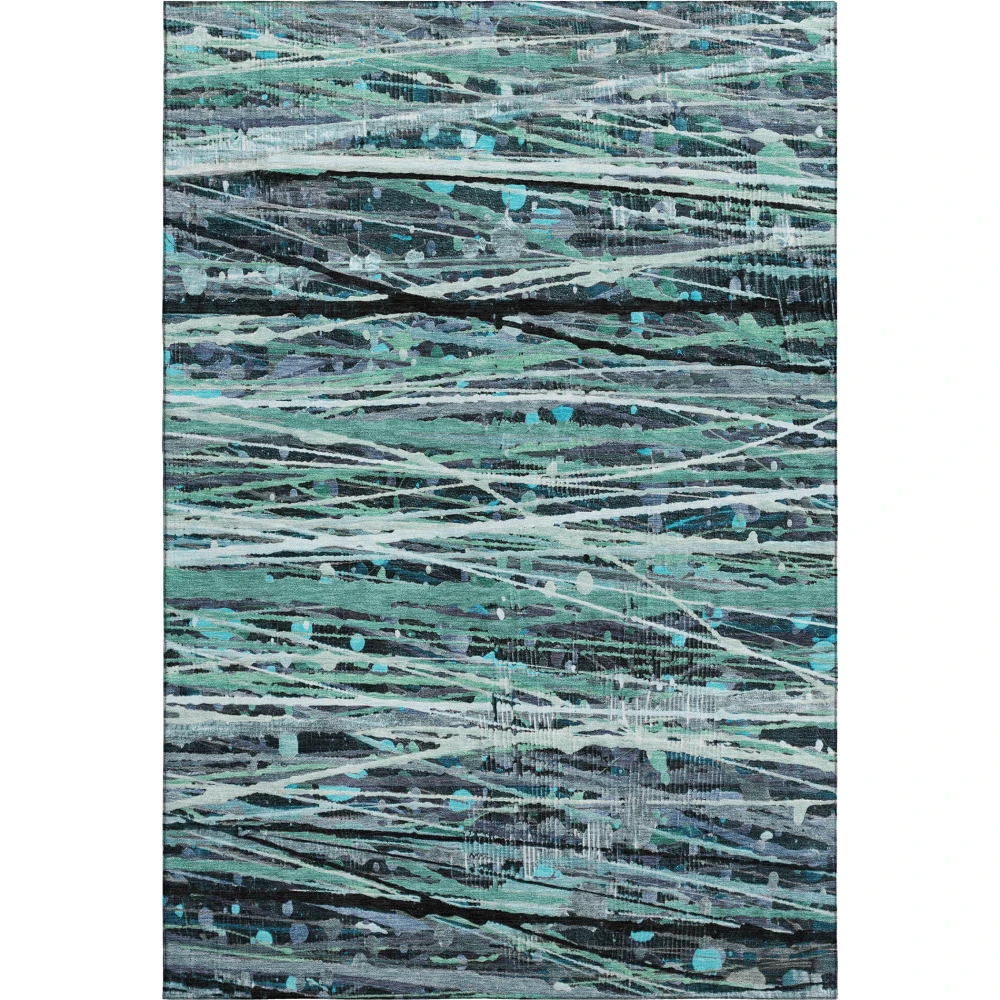 Mayfield AMF2126 Teal 10' x 14' Rug