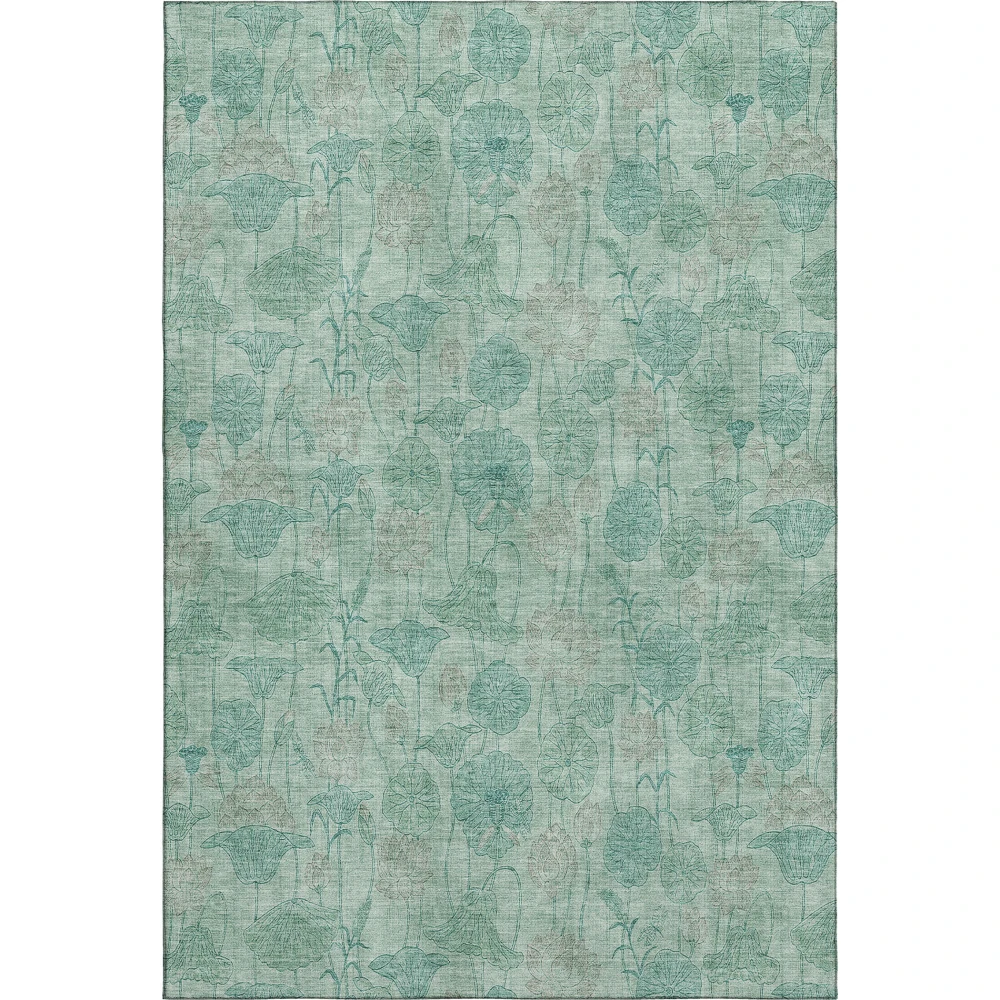 Mayfield AMF2128 Aqua 3' x 5' Rug