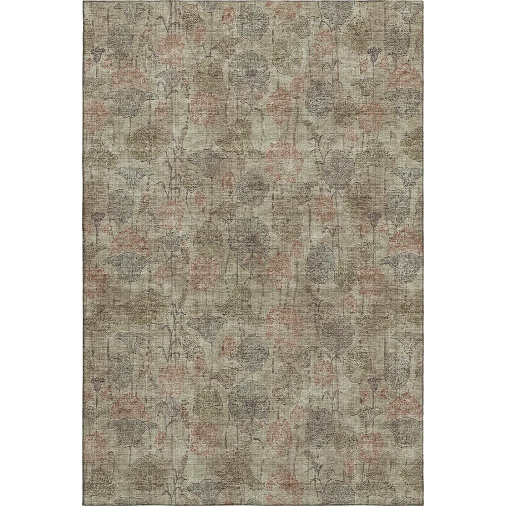 Mayfield AMF2128 Brown 3' x 5' Rug