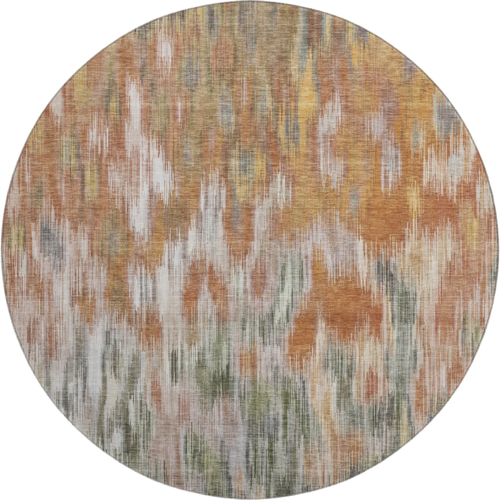 Mayfield AMF2129 Terracotta 8' x 8' Rug