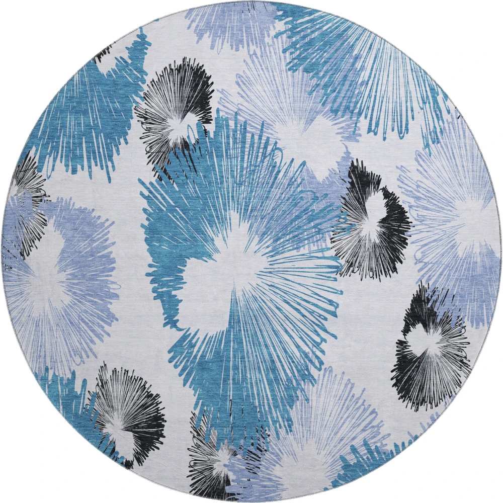 Mayfield AMF2132 Blue 8' x 8' Rug
