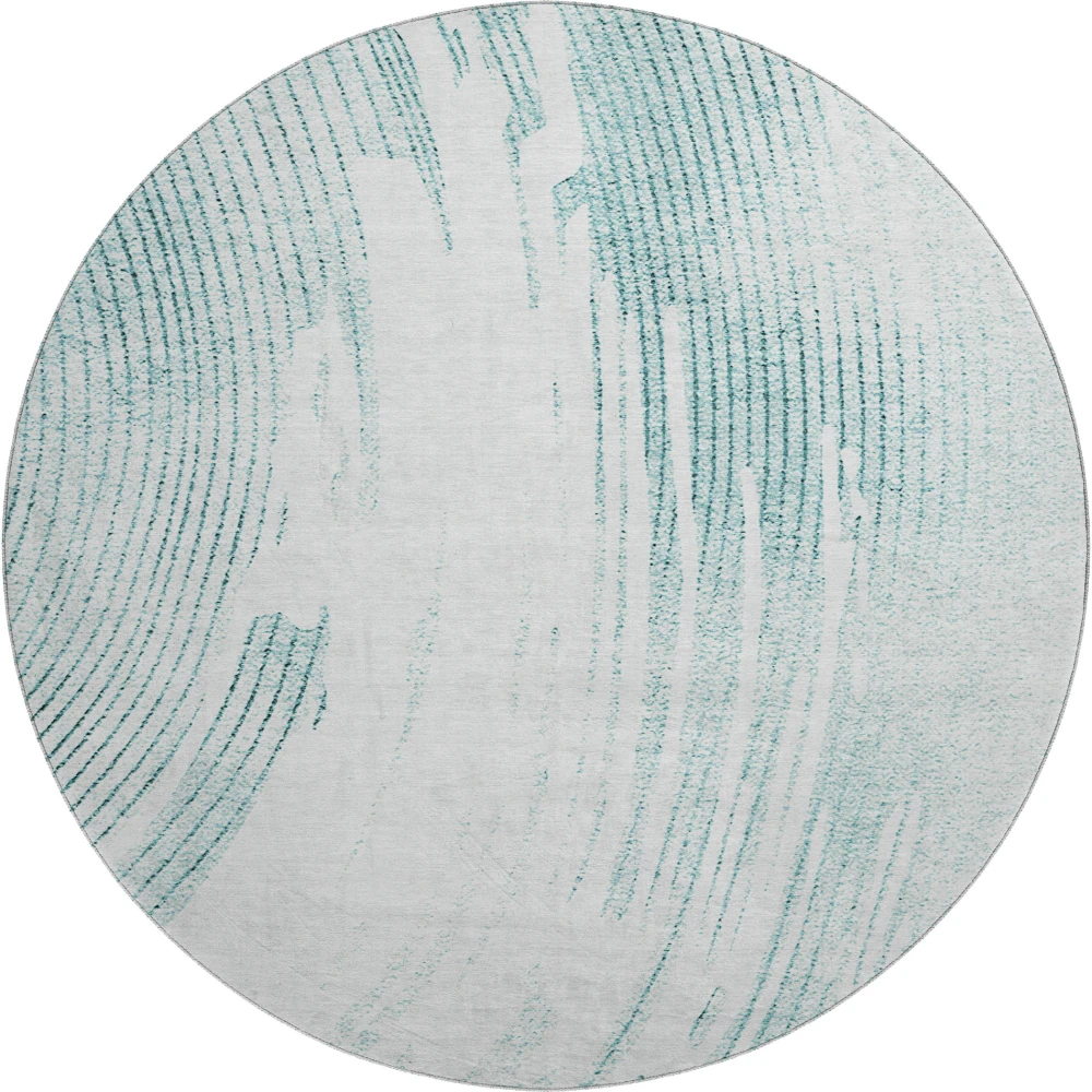 Mayfield AMF2133 Teal 8' x 8' Rug