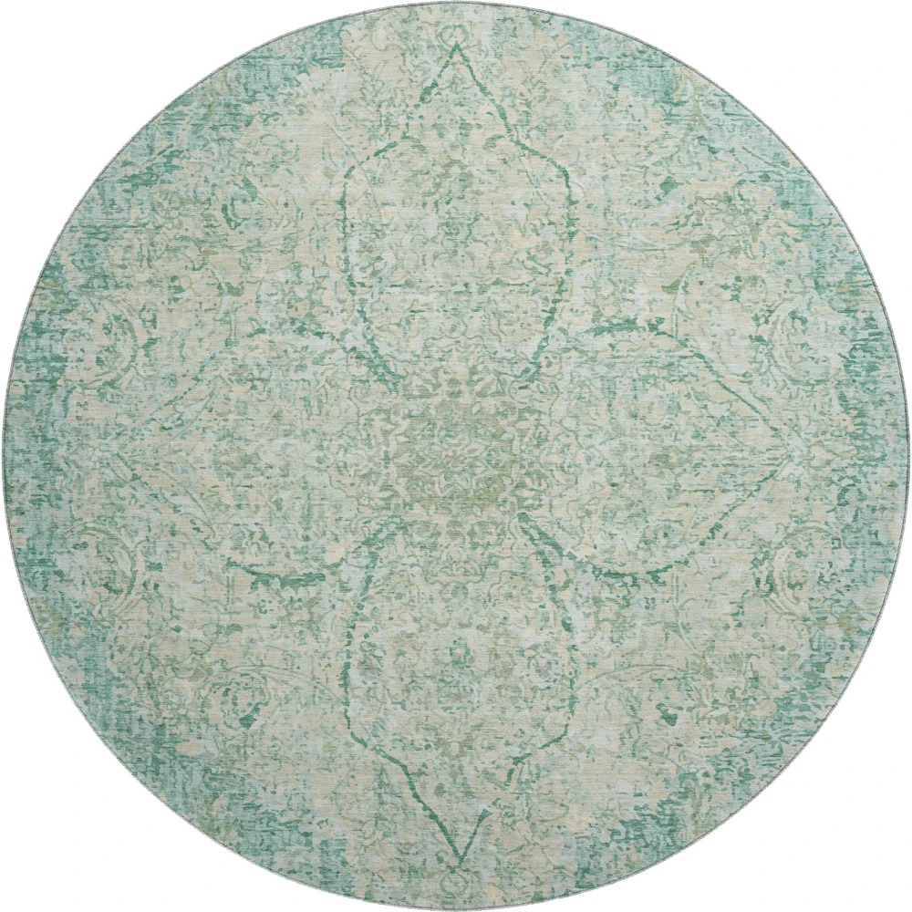 Mayfield AMF2136 Teal 8' x 8' Rug