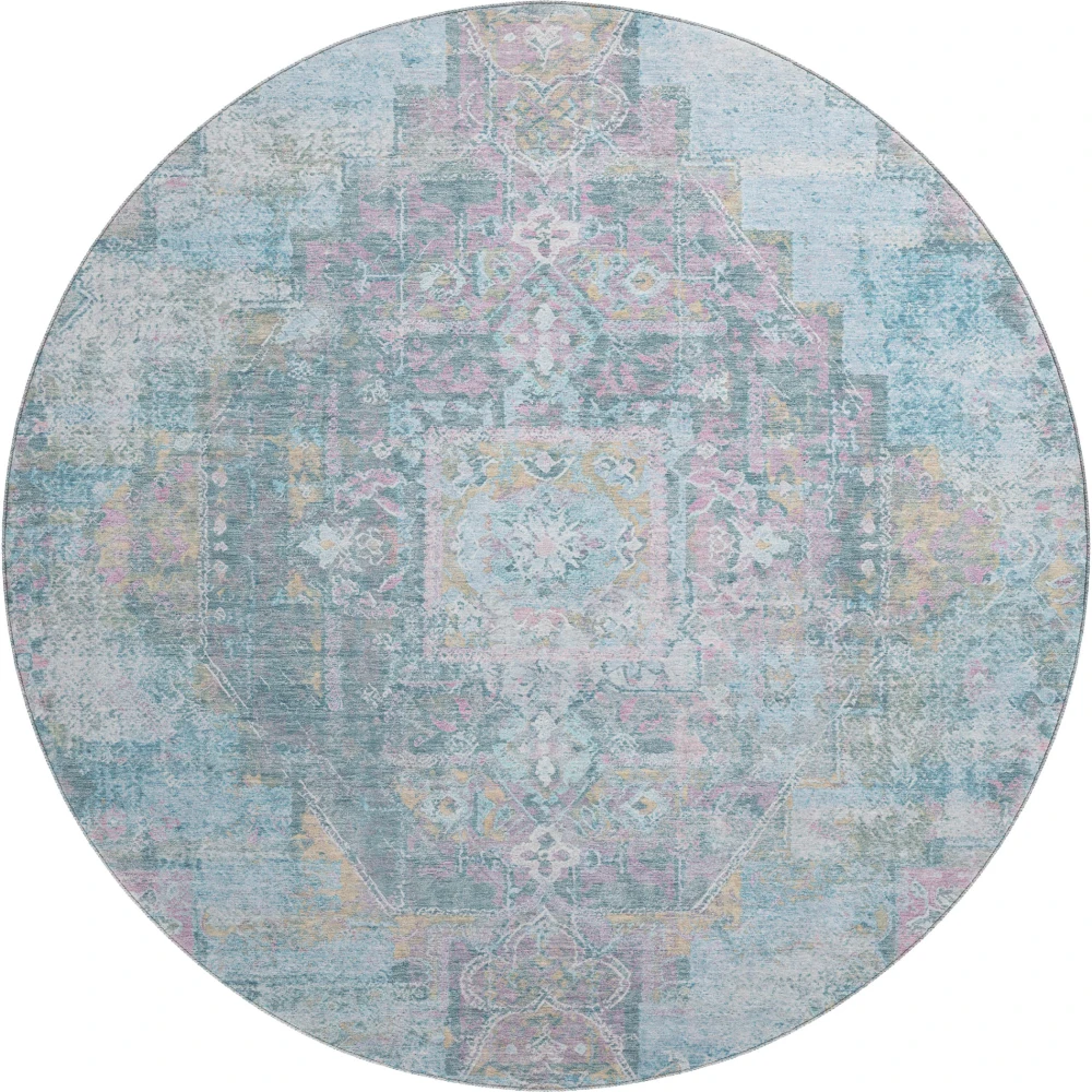 Mayfield AMF2140 Blue 8' x 8' Rug