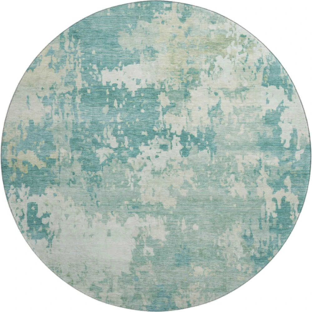 Mayfield AMF2142 Teal 8' x 8' Rug