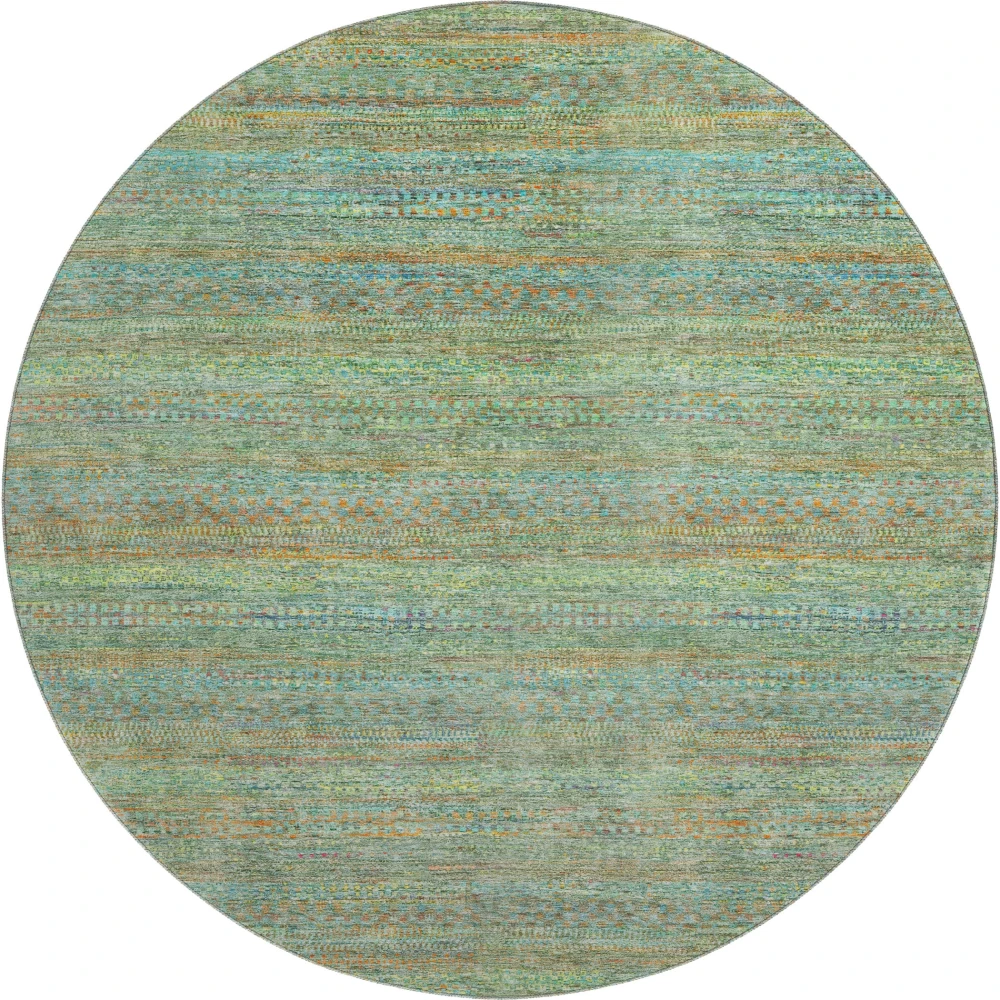 Mayfield AMF2148 Green 8' x 8' Rug