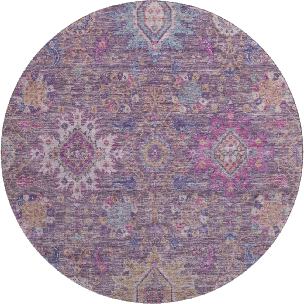 Mayfield AMF2151 Eggplant 8' x 8' Rug