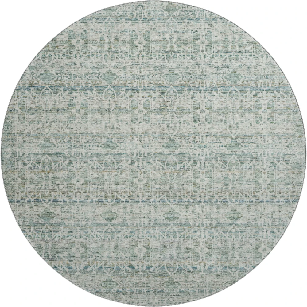 Mayfield AMF2152 Teal 8' x 8' Rug