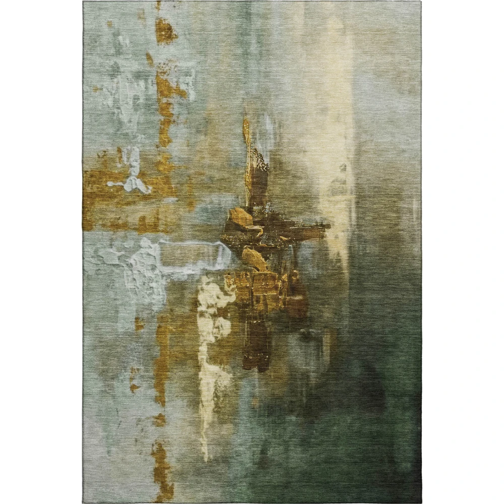 Mayfield AMF2157 Brown 9' x 12' Rug