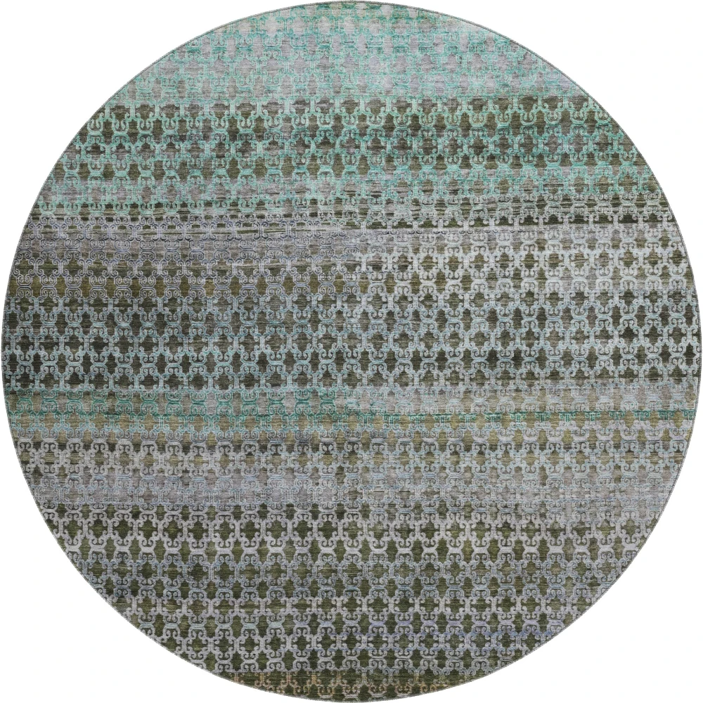 Mayfield AMF2158 Green 8' x 8' Rug