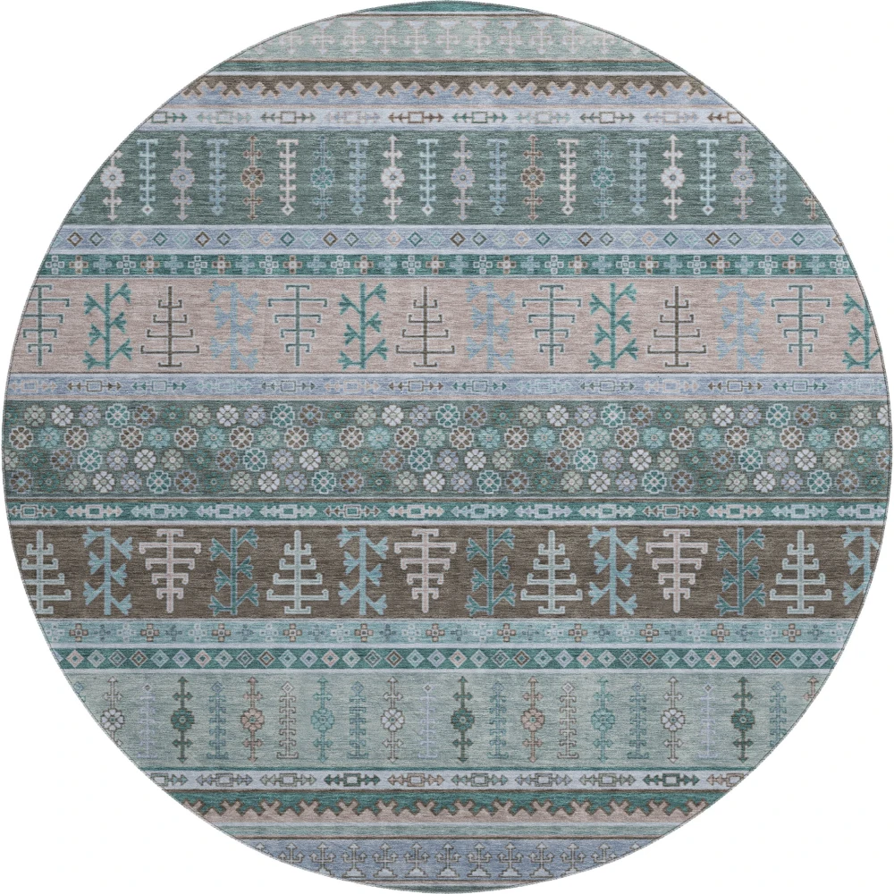 Mayfield AMF2160 Emerald 8' x 8' Rug