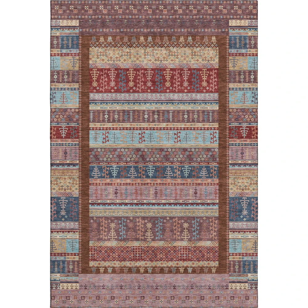 Mayfield AMF2160 Red 3' x 5' Rug