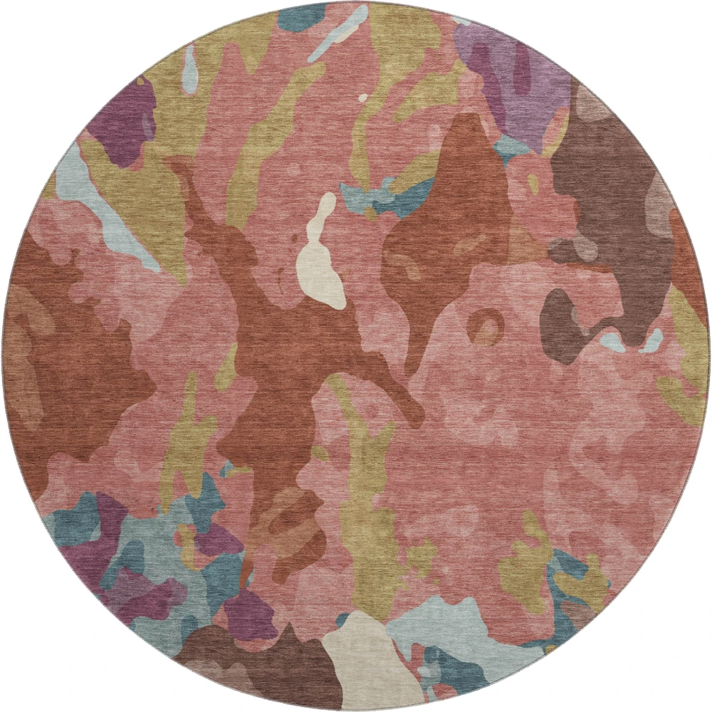 Mayfield AMF2161 Pink 8' x 8' Rug