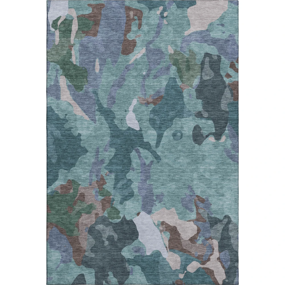 Mayfield AMF2161 Teal 10' x 14' Rug