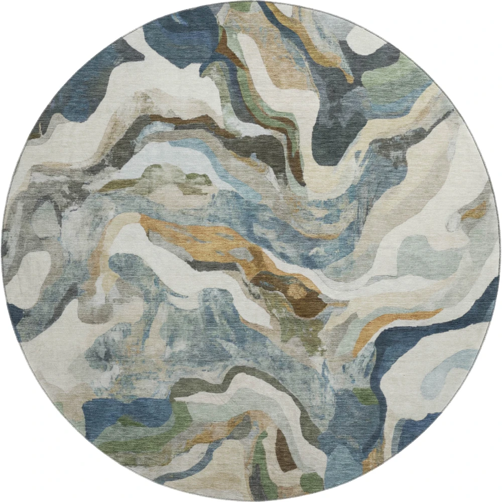 Mayfield AMF2162 Denim 8' x 8' Rug