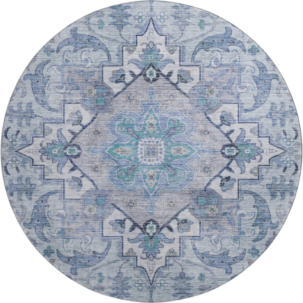 Mayfield AMF2163 Blue 8' x 8' Rug