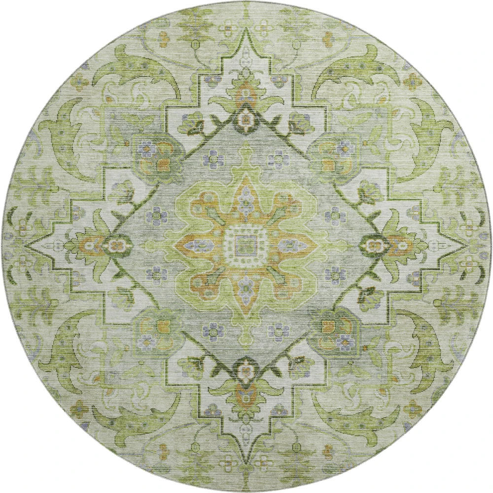 Mayfield AMF2163 Green 8' x 8' Rug