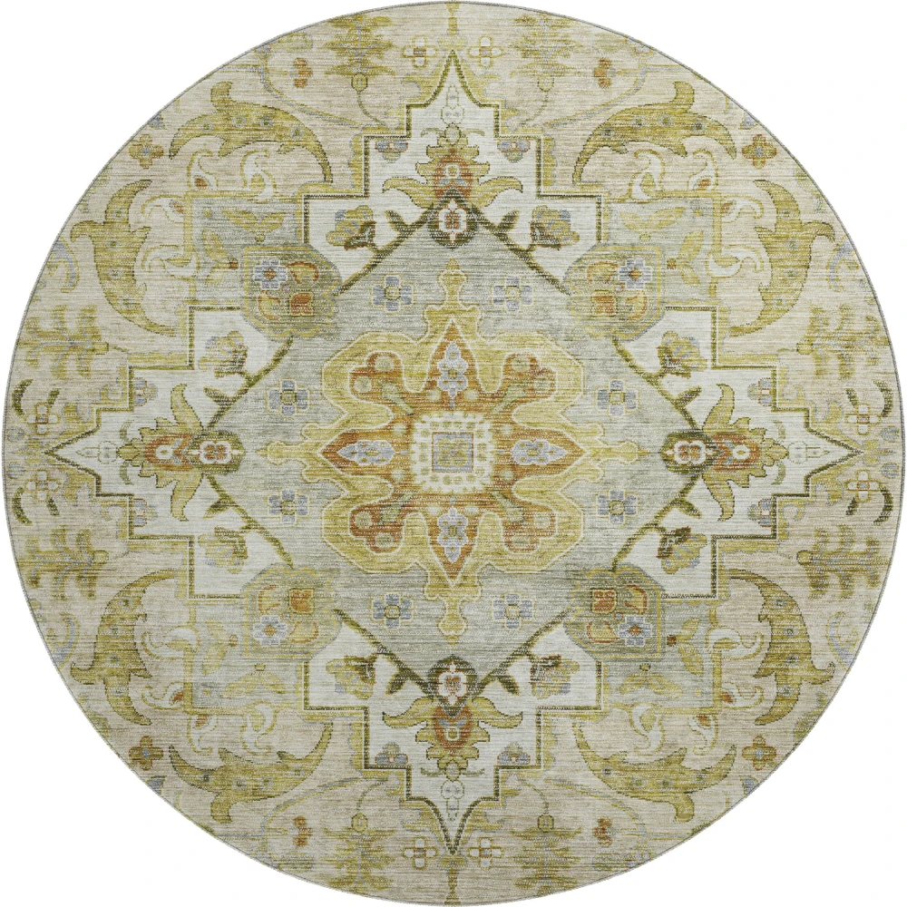 Mayfield AMF2163 Khaki 8' x 8' Rug