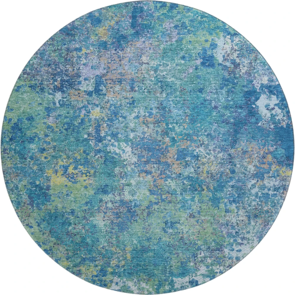 Mayfield AMF2166 Blue 8' x 8' Rug