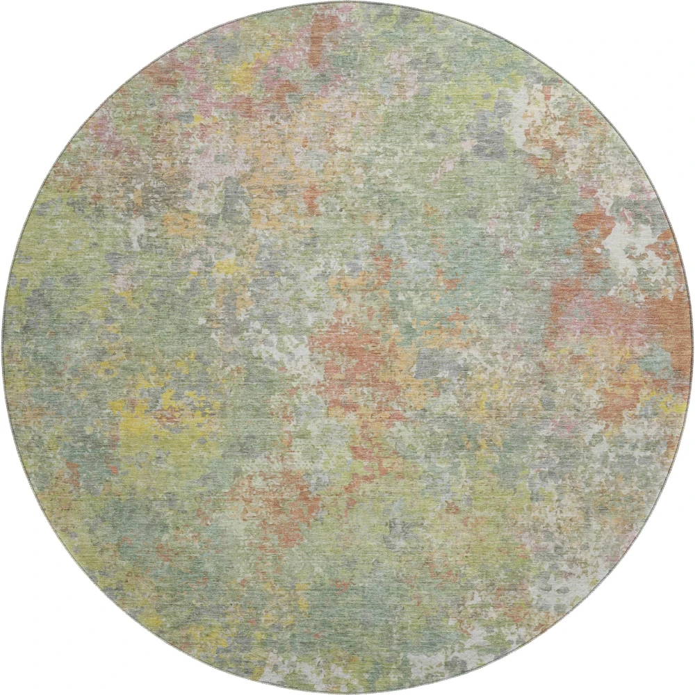 Mayfield AMF2166 Green 8' x 8' Rug