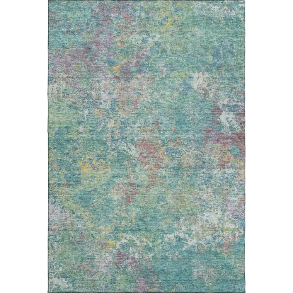 Mayfield AMF2166 Teal 3' x 5' Rug