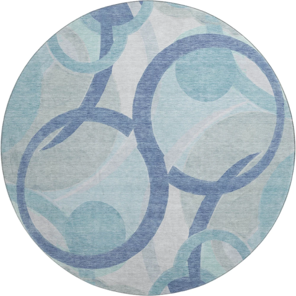 Mayfield AMF2168 Blue 8' x 8' Rug