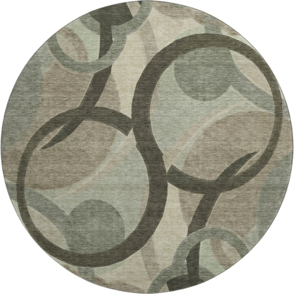 Mayfield AMF2168 Brown 8' x 8' Rug