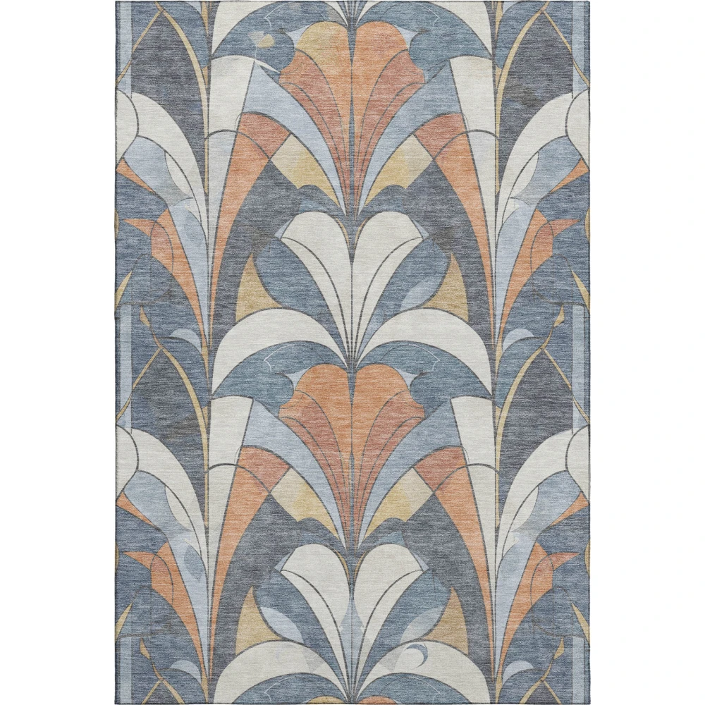 Mayfield AMF2174 Denim 3' x 5' Rug