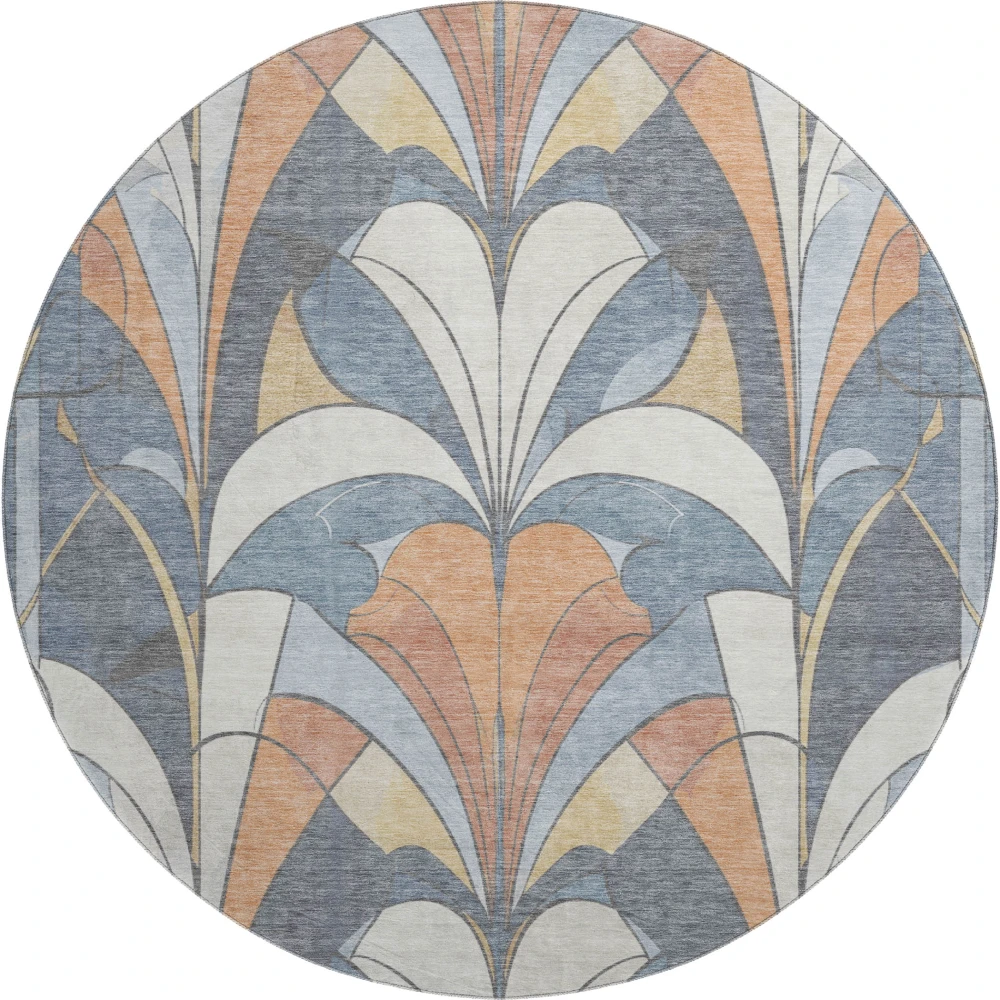 Mayfield AMF2174 Denim 8' x 8' Rug