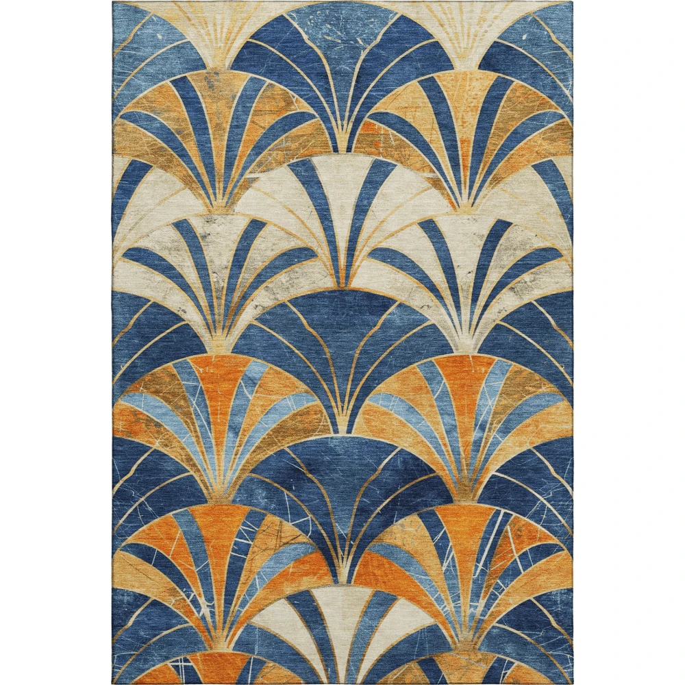 Mayfield AMF2178 Blue 3' x 5' Rug