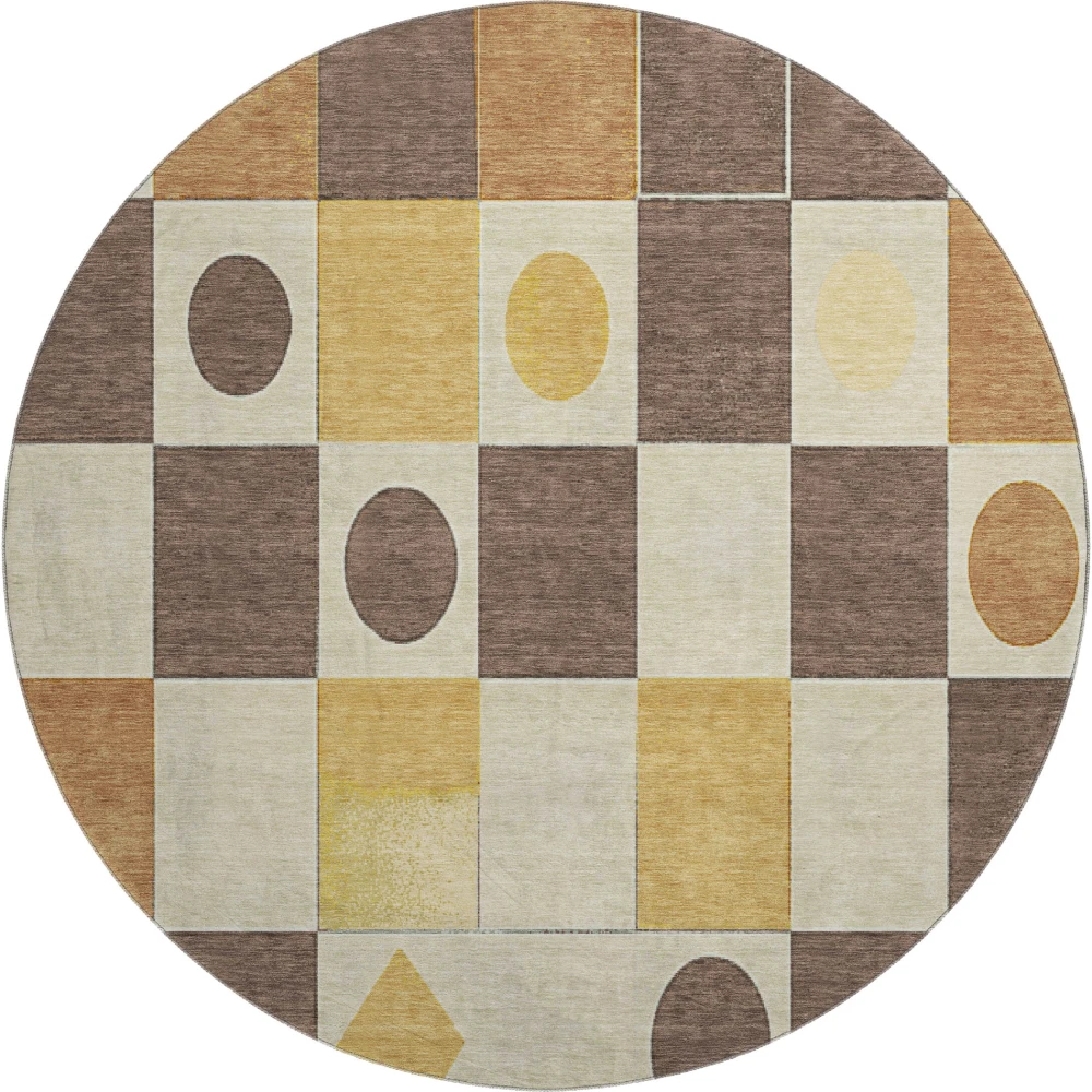 Mayfield AMF2181 Brown 8' x 8' Rug