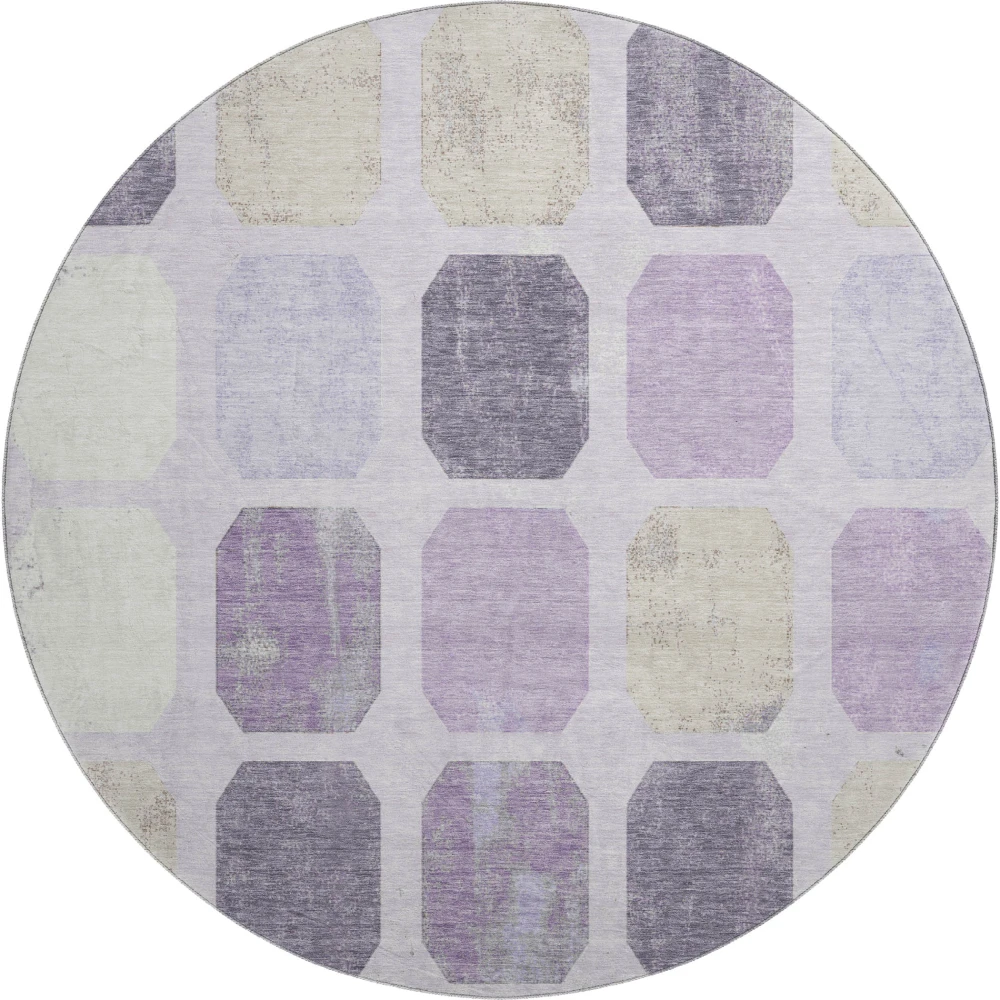Mayfield AMF2182 Lavender 8' x 8' Rug