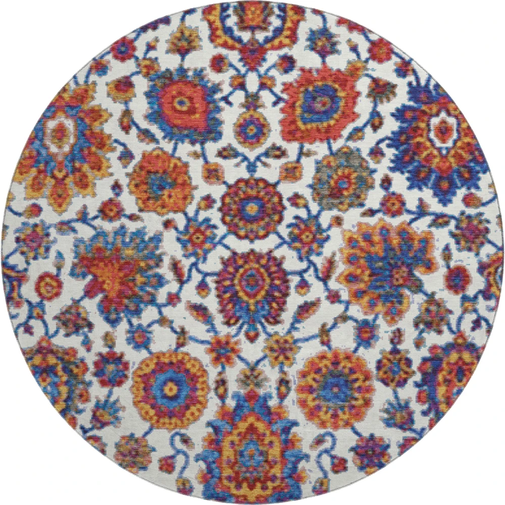 Mayfield AMF2187 Red 8' x 8' Rug