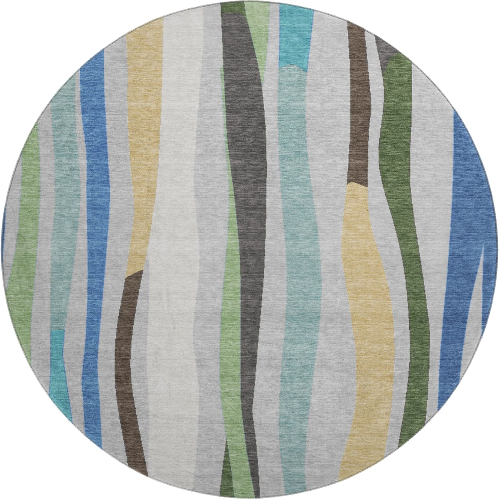 Mayfield AMF2188 Green 8' x 8' Rug