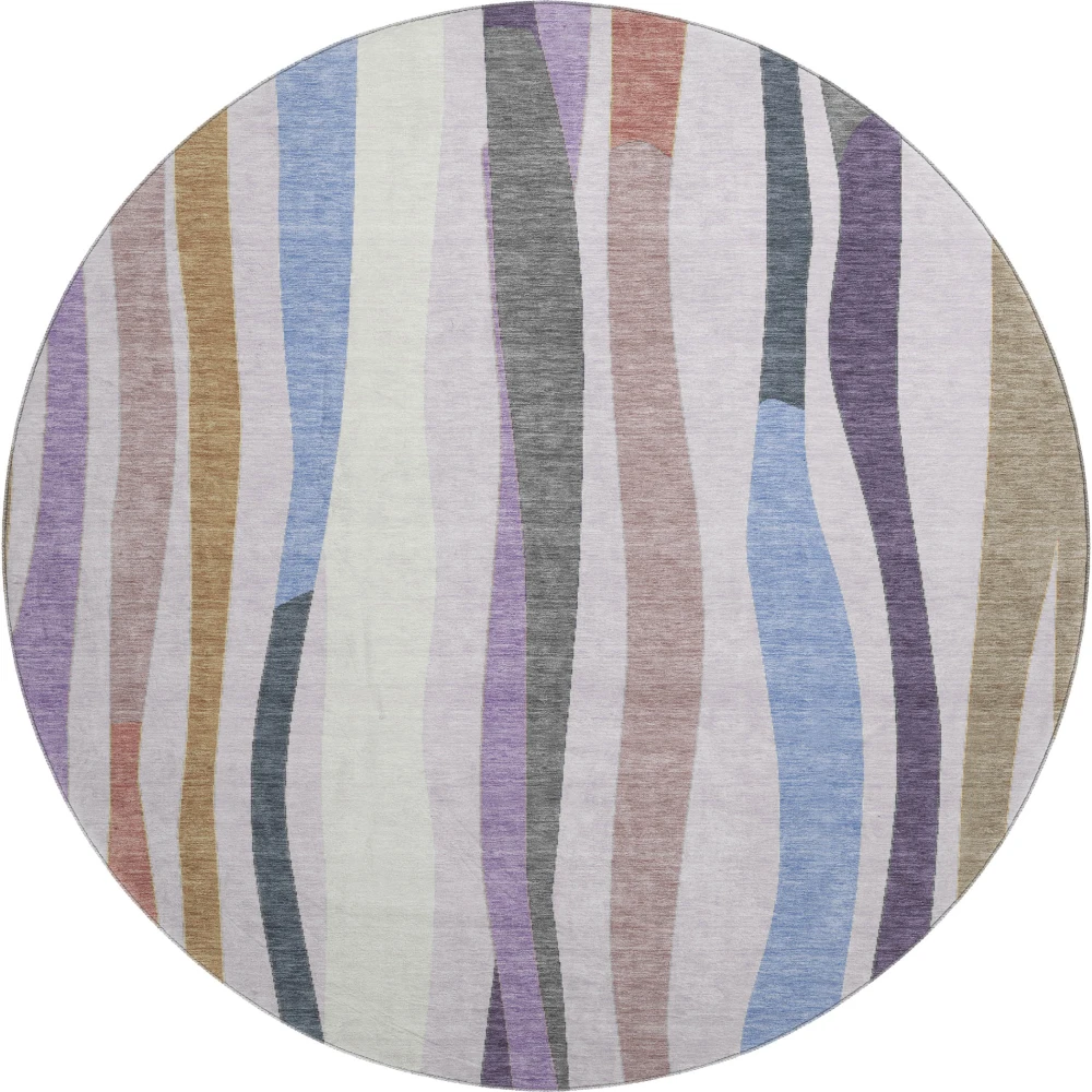 Mayfield AMF2188 Lavender 8' x 8' Rug