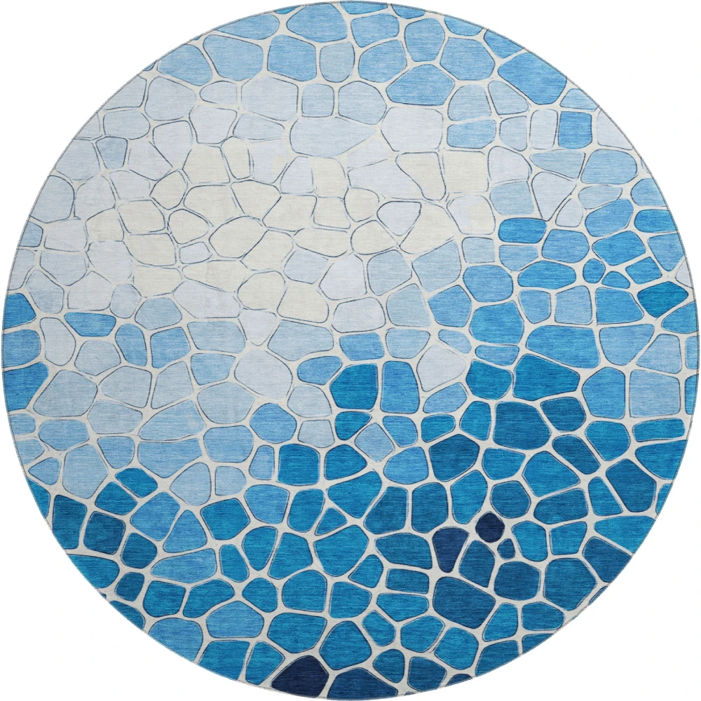 Mayfield AMF2190 Blue 8' x 8' Rug
