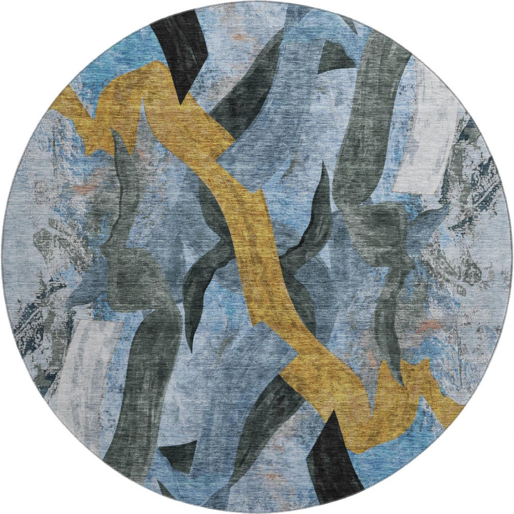 Mayfield AMF2191 Denim 8' x 8' Rug