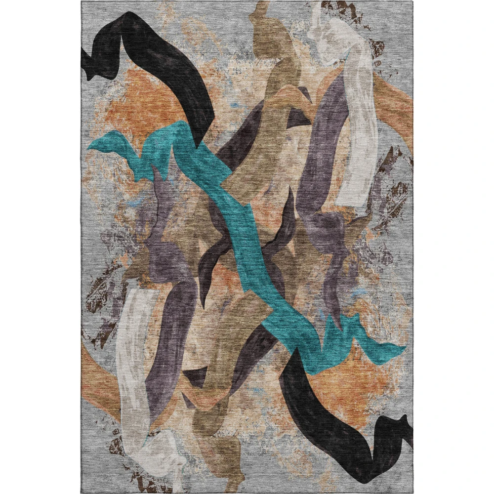 Mayfield AMF2191 Gray 3' x 5' Rug