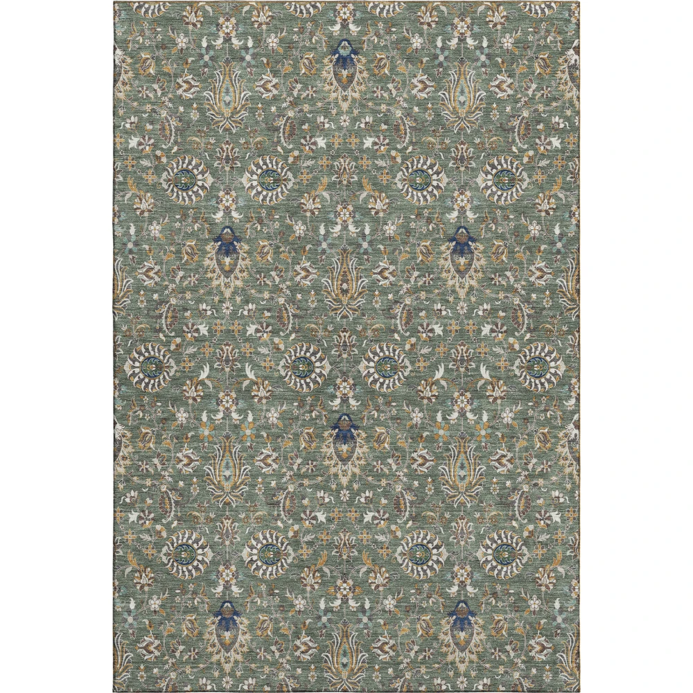 Mayfield AMF2192 Green 9' x 12' Rug