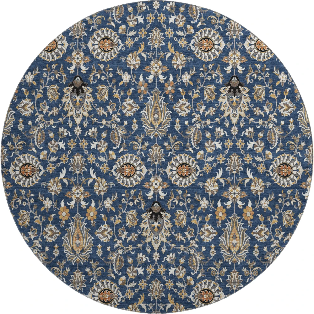 Mayfield AMF2192 Navy 8' x 8' Rug