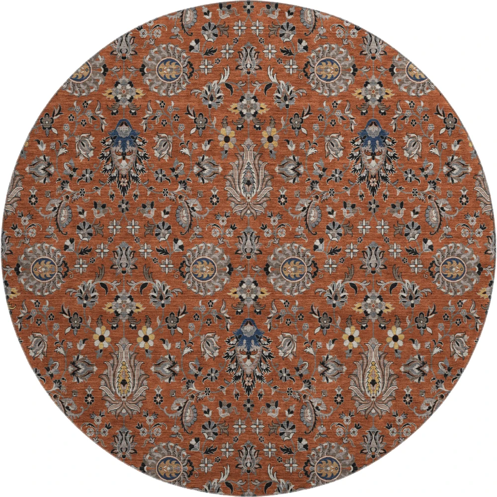 Mayfield AMF2192 Paprika 8' x 8' Rug