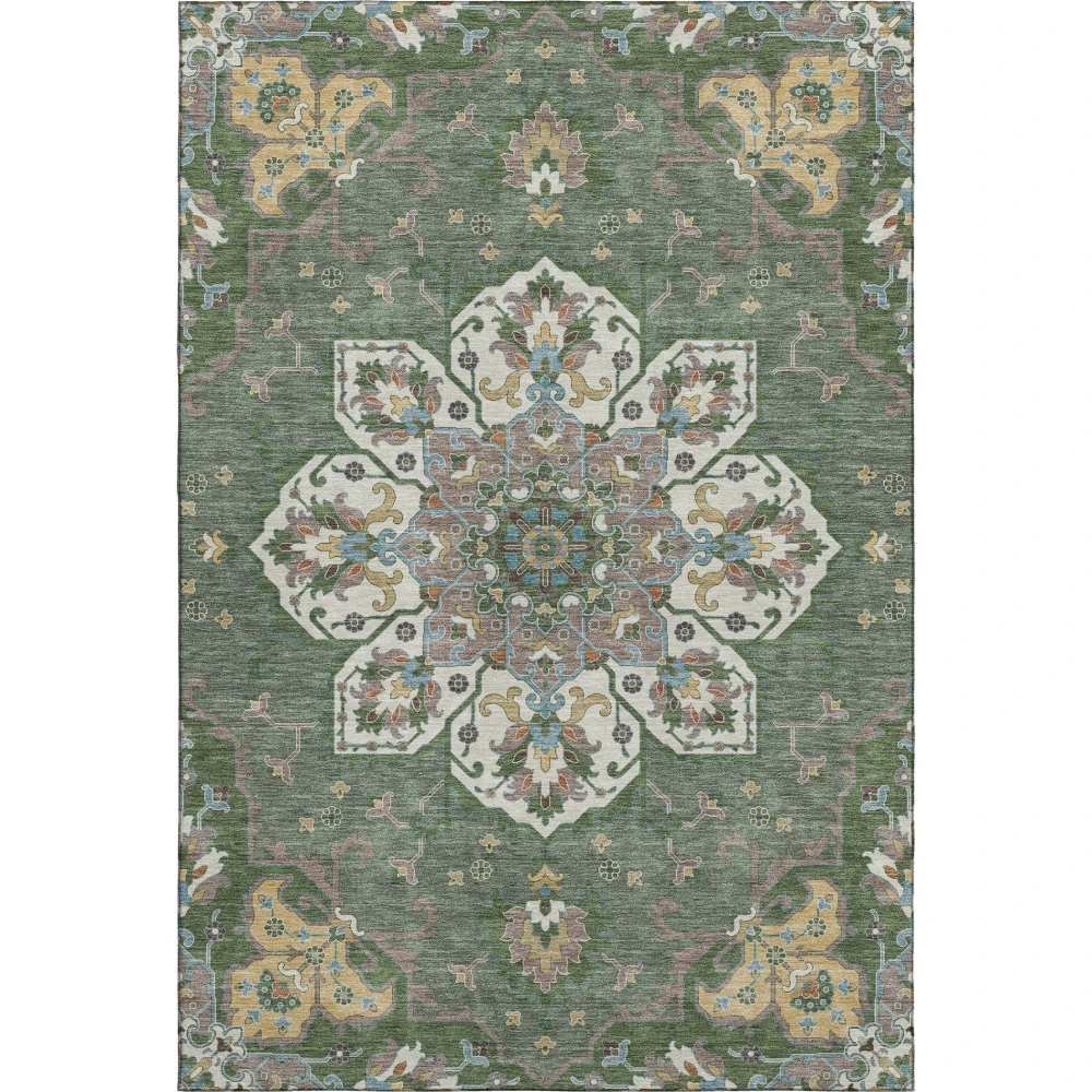 Mayfield AMF2194 Green 3' x 5' Rug