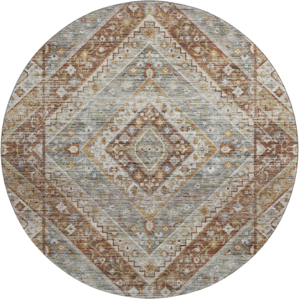 Mayfield AMF2195 Paprika 8' x 8' Rug