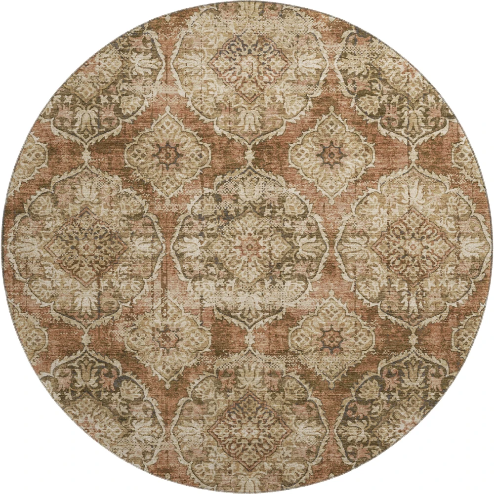 Mayfield AMF2196 Paprika 8' x 8' Rug