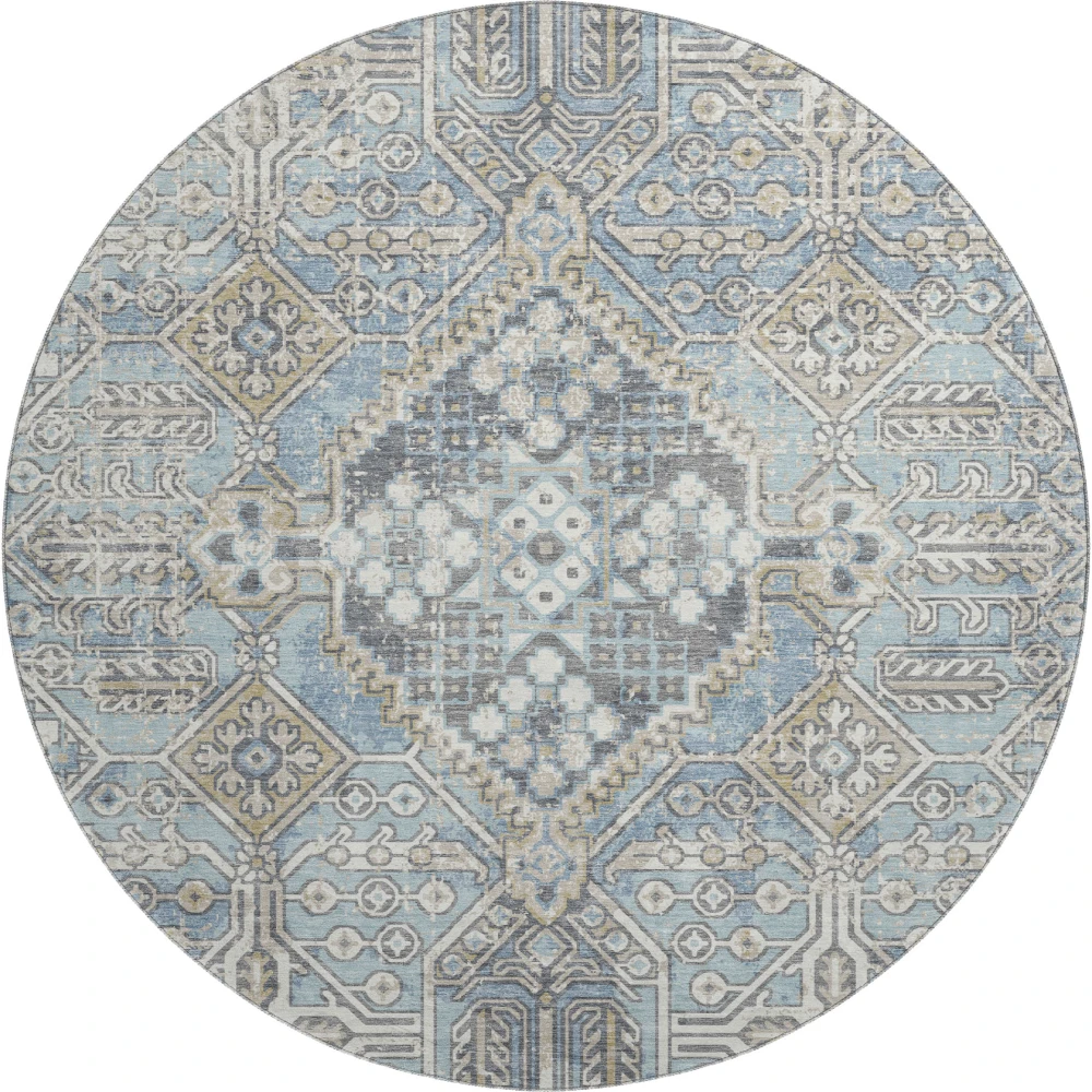 Mayfield AMF2197 Sky 8' x 8' Rug