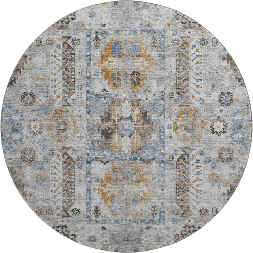 Mayfield AMF2198 Gray 8' x 8' Rug