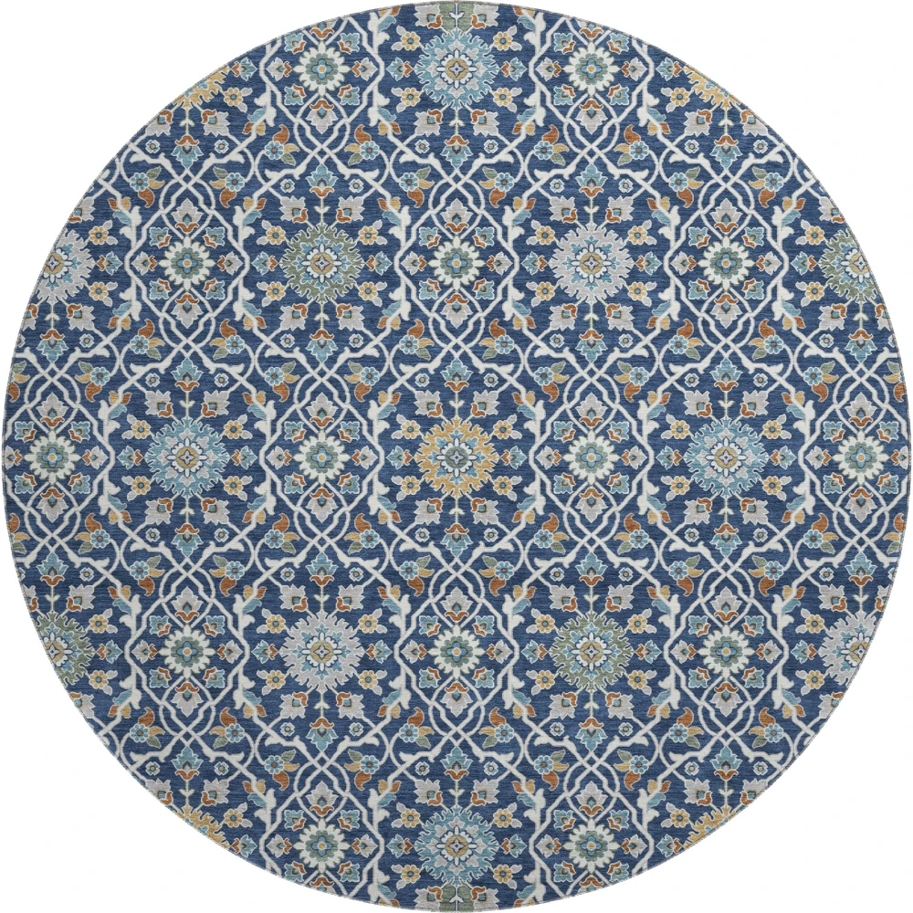 Mayfield AMF2199 Navy 8' x 8' Rug