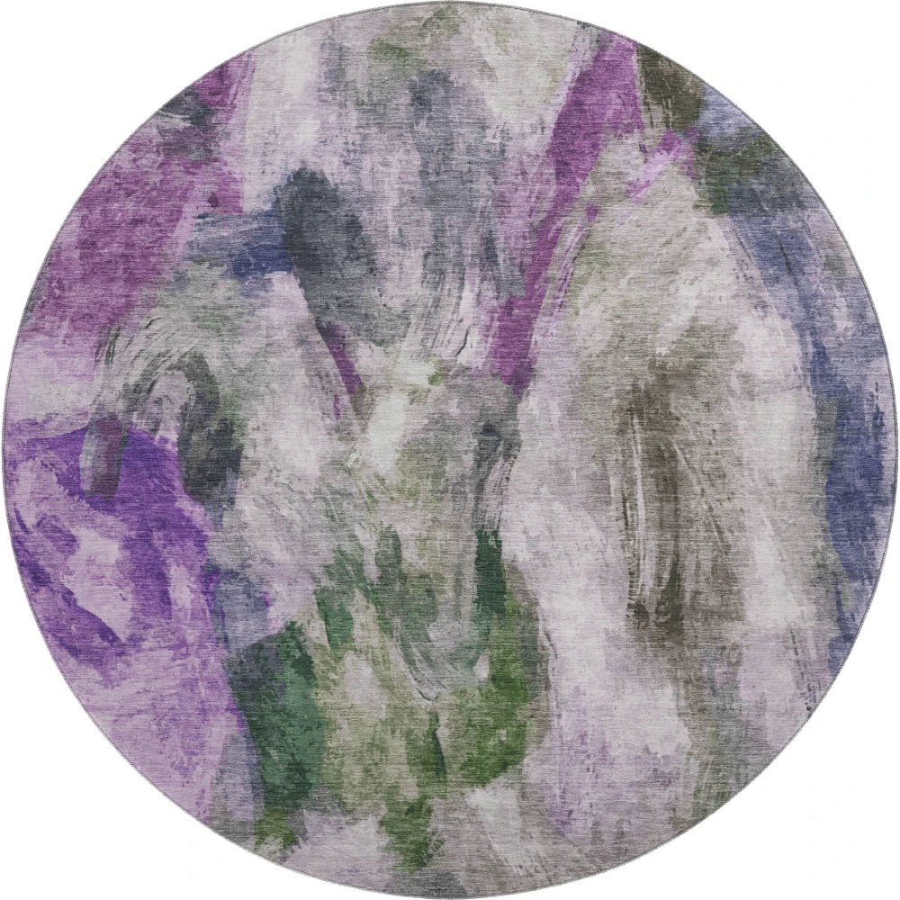Mayfield AMF2204 Lavender 8' x 8' Rug