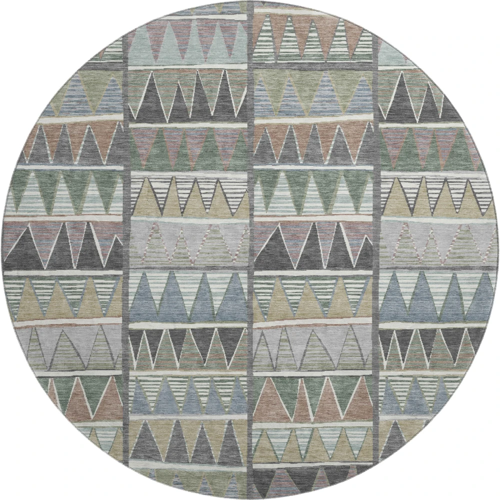 Mayfield AMF2205 Gray 8' x 8' Rug
