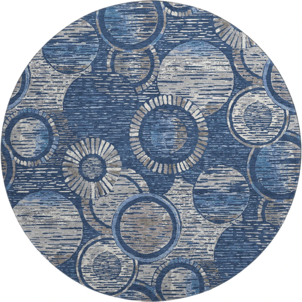 Mayfield AMF2206 Navy 8' x 8' Rug